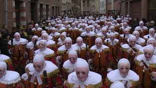 Sans frontières  Le carnaval de Binche l’un des plus anciens de Belgique [upl. by Refinneg143]