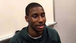 Michigan State’s Jaren Jackson discusses performance vs Illinois [upl. by Soulier]