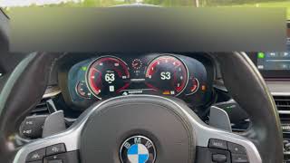 BMW M550i Launch Control VERY FAST 4K 2160p [upl. by Aneri]