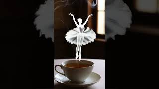 Bailarina de fumaça dançando  no café [upl. by Emanuela]