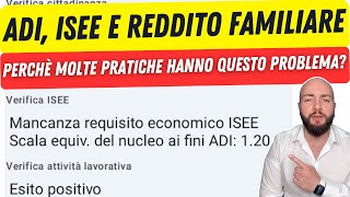 PROBLEMA ASSEGNO DI INCLUSIONE con ISEE e reddito familiare perchè [upl. by Salli191]