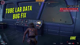 Bug Fix Tube Lab Data  Star Wars Outlaws [upl. by Attemaj]