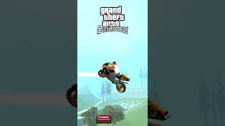 Stunt jump in GTA San Andreas gta grandteftauto gtasanandreas shorts [upl. by Atenek683]