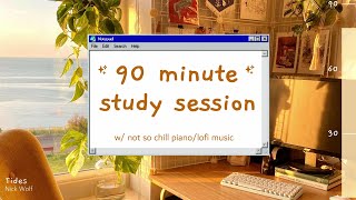 ✨ speedrunning your assignment at a world record pace part 2 ✨  not so chill lofipiano playlist [upl. by Sullivan]