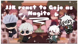 JJK react to Gojo as Nagito  1  2  JJK x DR [upl. by Anead]