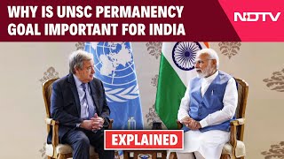 UNSC Veto Power India  Why Is UNSC Permanency Goal Important For India  PM Modi [upl. by Holder]