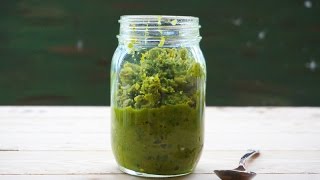 How To Make Thai Green Curry Paste [upl. by Auqkinahs]