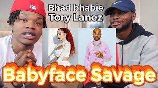 SNAPPED  BHAD BHABIE feat Tory Lanez quotBabyface Savagequot Official Music Video  REACTION [upl. by Glad708]