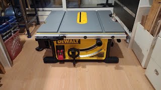 DeWALT DWE 7492qs KALIBRATIE Deel 2  Dutch [upl. by Barstow917]