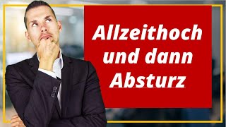 DAX Allzeithoch gefolgt von schneller Korrektur Warum die Märkte plötzlich einbrechen [upl. by Ayhtin]