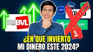 ¿Dónde invertir mi dinero este 2024  Te cuento en qué estoy invirtiendo [upl. by Zeb]