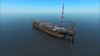 MODEC FPSO PSVM  Animation [upl. by Charie92]