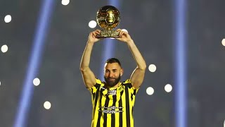 Karim Benzemas FULL EPIC AlIttihad unveiling ceremony [upl. by Territus]