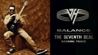 Van Halen  The Seventh Seal  Guitar Backing Track with Vocals [upl. by Fu]