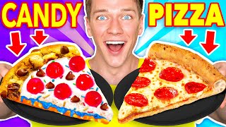 Making FOOD Out Of CANDY Learn How To Make DIY Edible Candy vs Real Food McDonalds Challenge [upl. by Brandea958]