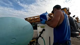 When is the Best Time to Spray Fungicide On Corn with a Hagie STS12 Sprayer S3 E16 [upl. by Llenaej237]