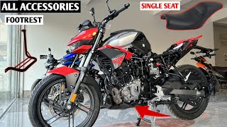 Finally Hero Xtreme 125r All Accessories Price Available Engine Cowl Ladies Footrest amp Leg Guard [upl. by Riella]