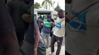 Watch how NFF put our Ballon d’Or Ademola lookman inside Toyota haice bus 😂 [upl. by Atelra]