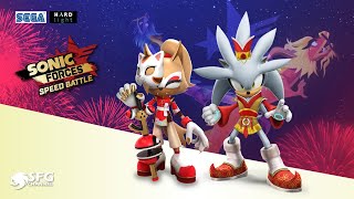 Sonic Forces Speed Battle FIRECRACKER FESTIVE Showcase Gameplay [upl. by Huston129]