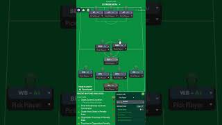 3 STRIKER META FM24 Tactic🏆fm24 footballmanager shorts [upl. by Halliday]