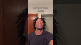 8 month loc journey 4C locs starterloc starterlocjourney dreads locs 4chair dreadlocks [upl. by Cicero]