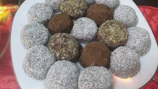 truffes au chocolat 🍫platssucrésalé gâteauxfacile samiraTV أطيب تحلية تروف بالشكولاطة [upl. by Rodie320]