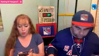 New York Rangers vs Washington Capitals game 2 play by play [upl. by Prudi]