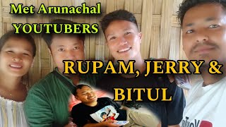 finally met Arunachal youtubers RupamTheExplorer JerryKeVlogs BitulVlogs [upl. by Sellig]