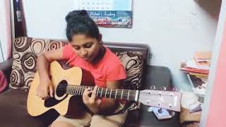 Rasathi unna kanatha nenju song guitar lead [upl. by Wrdna]