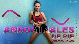 Abdominales de Pie para QUEMAR GRASA en 20 minutos [upl. by Nosam]