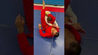 TRIANGLE CHOKE demo positioning explained  BJJ jujitsu MMA self defence [upl. by Anaig]