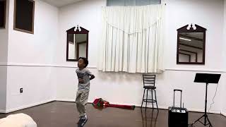 Langston Carter  8 YO mine praise dancer [upl. by Yrod767]