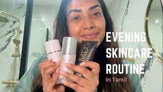 Evening Skincare Routine  in Tamil  Vithya Hair and Makeup [upl. by Niwri]