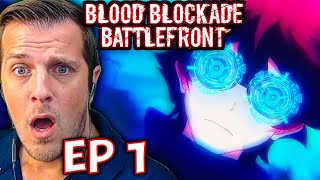 Blood Blockade Battlefront Episode 1 Anime Reaction  Kekkai Sensen [upl. by Tayib]