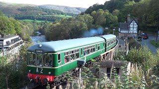 Llangollen Railway Railcar Gala at Berwyn 8th October 2023 [upl. by Resay]