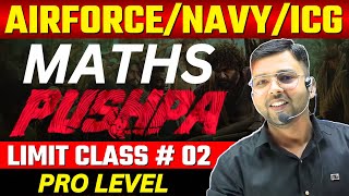 Pushpa Limit Class 2  Navy Maths class  Maths For Navy  Icg Airforce [upl. by Anih]