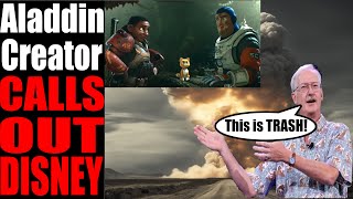 Aladdin Creator and Director CALLS OUT W0KE Propaganda in Modern Disney Films [upl. by Jaquiss854]