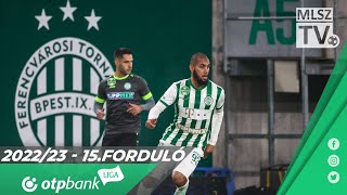 Ferencvárosi TC – Paksi FC  32  22  OTP Bank Liga  15 forduló  MLSZTV [upl. by Trevor724]