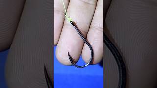 Easy Fishing Knots For Hooks shorts fishing tutorial [upl. by Lipp473]