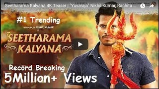 Seetharama Kalyana Teaser  Trailer  Songs  Movie l Nikhil l RachitaRam I Kumaraswamy l Review [upl. by Coral969]