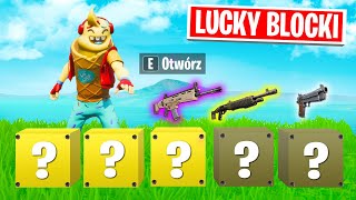 LUCKY BLOCKI DECYDUJĄ O TWOICH BRONIACH W FORTNITE [upl. by Aldis]