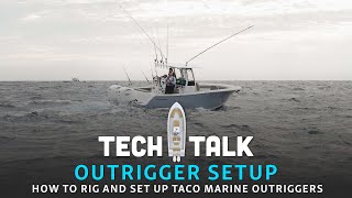 Tech Talk  How To Set Up Your TACO MARINE Outriggers [upl. by Aneeroc]