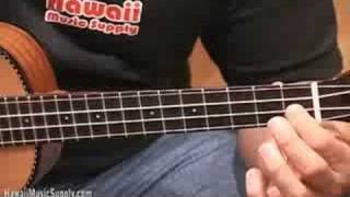 Free Ukulele Lessons  Hawaiian Vamp Chord Progression [upl. by Prosper]