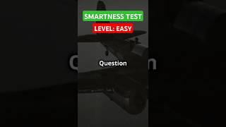 Smartness test🧠 Level Easy quiz knowledge smart [upl. by Yekcim]