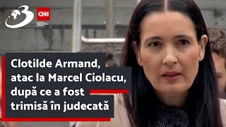 Clotilde Armand atac la Marcel Ciolacu după ce a fost trimisă în judecată [upl. by Drais418]