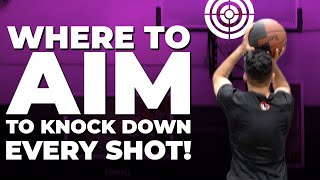 What You Should AIM For When Shooting A Basketball How To Shoot A Basketball Better 💯 [upl. by Imac395]