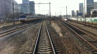 Drivers Eye View InterCity Utrecht Centraal  Schiphol Airport [upl. by Enelime95]