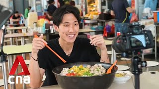 Singapores top competitive eater Zermatt Neo turns love for food into YouTube career [upl. by Dlorad253]