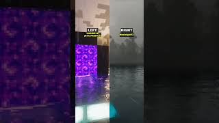 🌧️ Minecraft Shaders Shrimple or NostalgiaVX shorts [upl. by Akir]