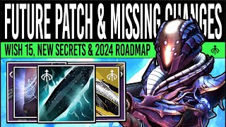 Destiny 2 JANUARY UPDATES amp MISSING CHANGES 15th WISH 2024 Content Future Secrets amp Glitches [upl. by Eilahs587]